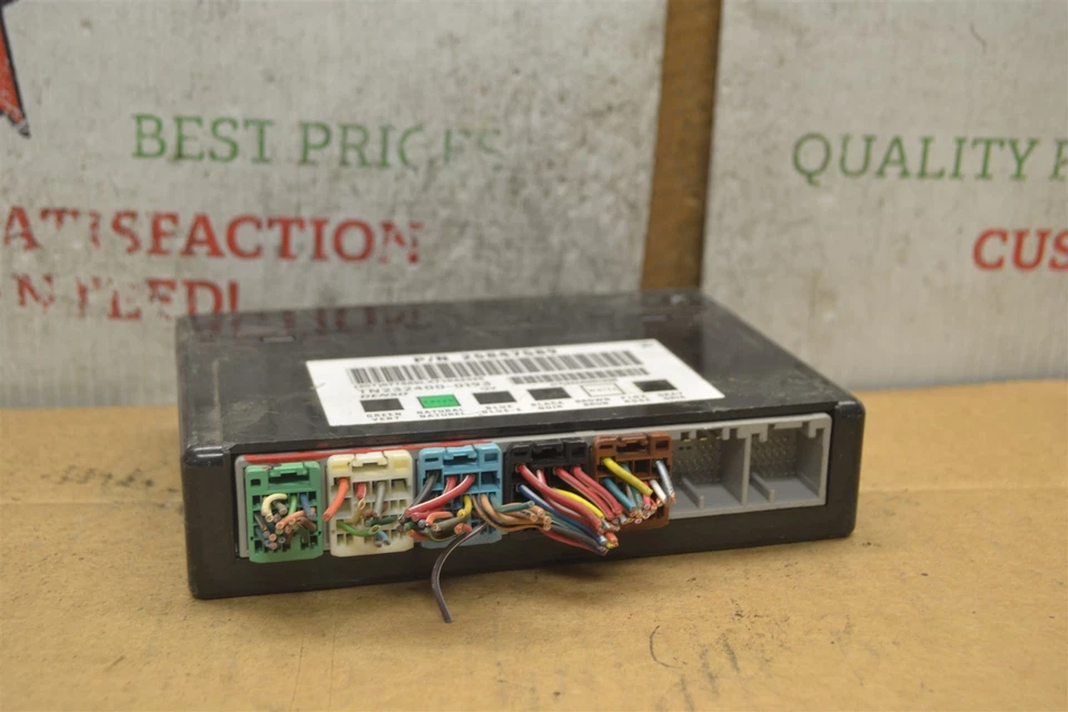 2007-11 GMC Acadia Body Control BCM OEM 25847589 módulo 510-11C6 - Imagem 4 de 4