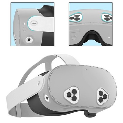 Für Meta VR Comfort Ergonomische Silikonhüllen maßgeschneidert für Ihre Gaming-Bedürfnisse