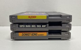 Pacchetto NES: Donkey Kong Classics, Dr Mario & Super Mario Bros/Caccia all'anatra