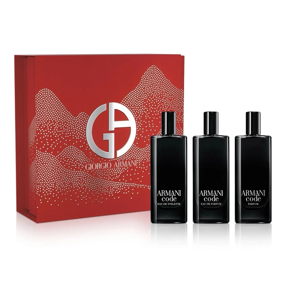Giorgio Armani Beauty para hombre 3 piezas Armani Code Fragrance Discovery Set #J1-2 Foto 4 de 4