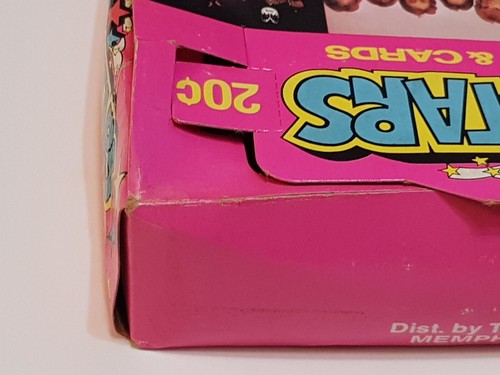 1979 "Rock Stars" Donruss Empty Display Box KISS Gene Paul Ace QUEEN (#97) - Picture 12 of 24