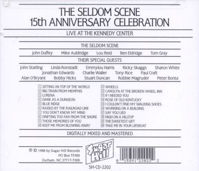 THE SELTENDOM SCENE (BLUEGRASS) - 15. JAHRSTAG FEIER NEUE CD