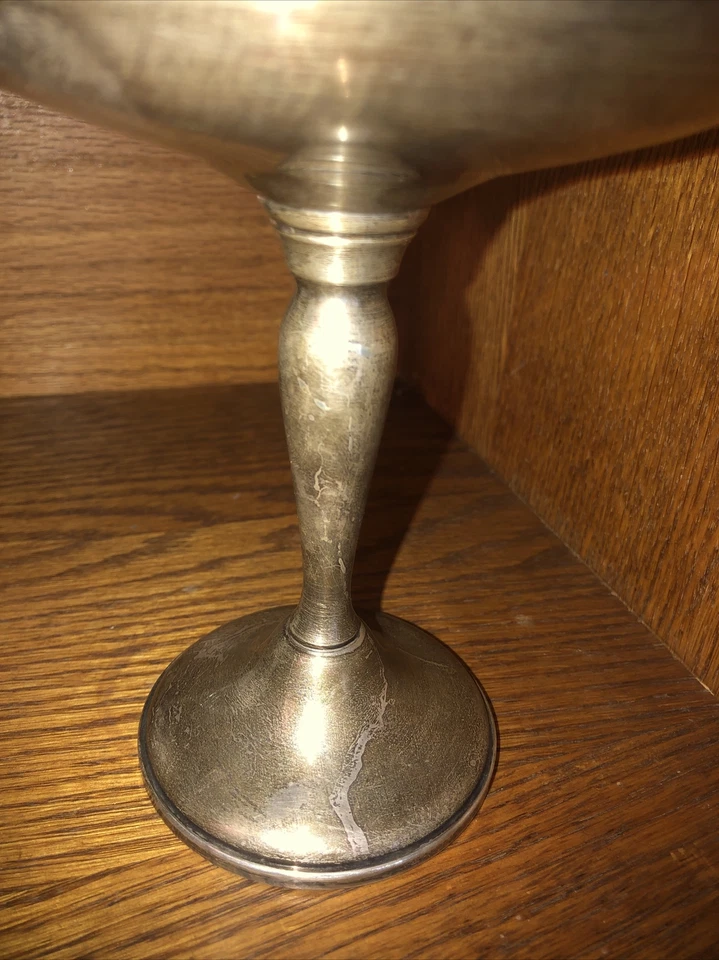 English Gadroon by Gorham Sterling Silver Compote #1101 5 7/8" Tall - Image 2 of 4