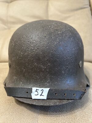 Helmet M42 WW2 not restoration original paint M 42 size 66 | eBay