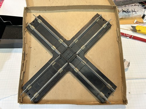 NOS American Flyer 90° CROSS-OVER #725 Original BOX