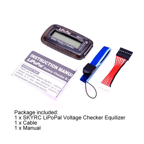 SKYRC LiPoPal 2-6S Lipo Akku Voltage Checker Equalizer Self Voltage Balancer - Picture 7 of 7