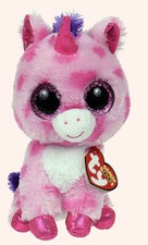 Sugar Pie Beanie Boo Pink Unicorn New