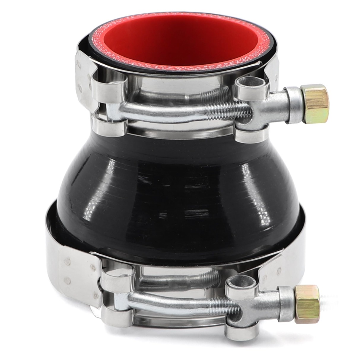 Taukealugs Silicone Reducer Coupler 2" To 3" ID – 4-Ply High Temp Hose With T-Bolt Clamp For Turbo/Intercooler Piping - View #10