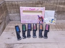 Temporary Hair Chalk Comb Hair Color Dye Cosplay Kit Washable Safe 6 Pieces
