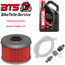 Economy Kit 4L Oil, Filter, Drain Plug Fits Honda VT Shadow 125cc 55