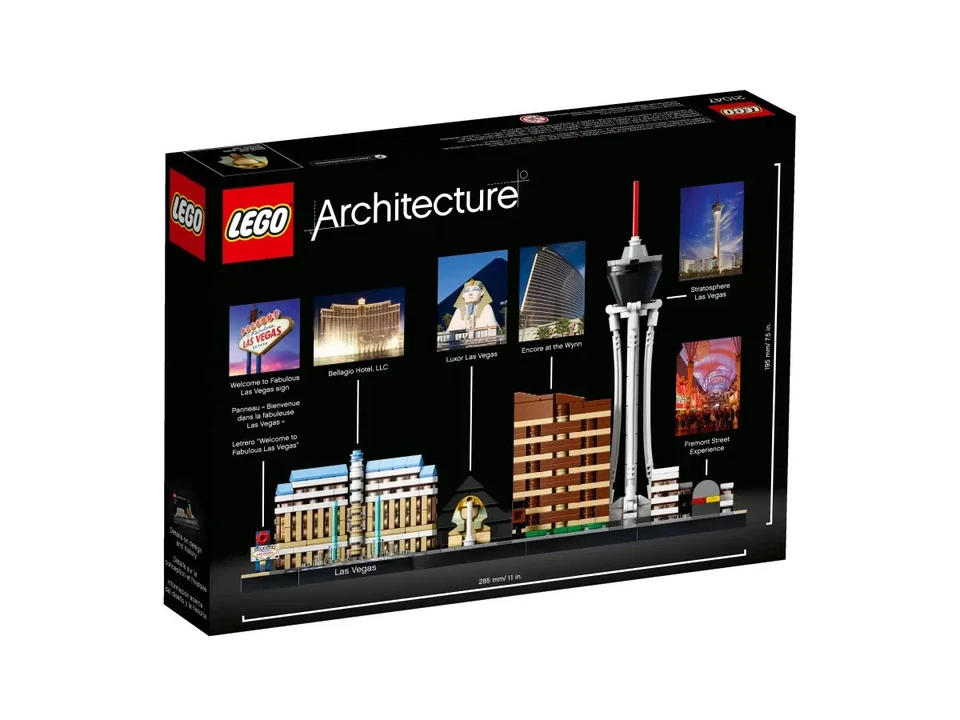 Lego Las Vegas 21047 Architecture Minifigure Building Set - Image 3 of 3