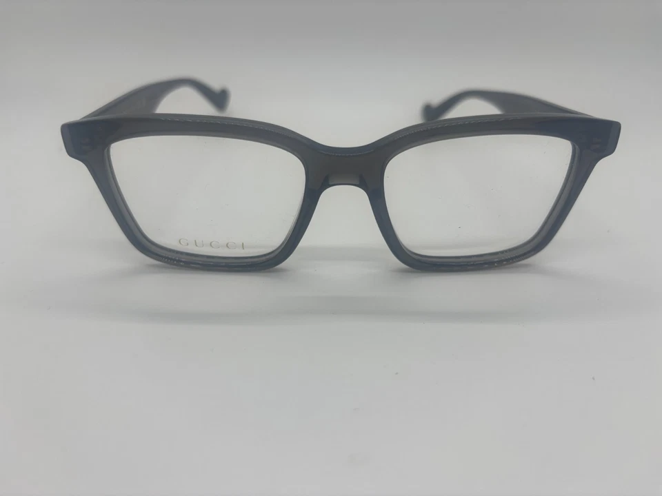 NOVO ÓCULOS GUCCI GG0964O 003 CINZA AUTÊNTICO 52-18-145mm SEM ESTOJO - Imagem 2 de 4