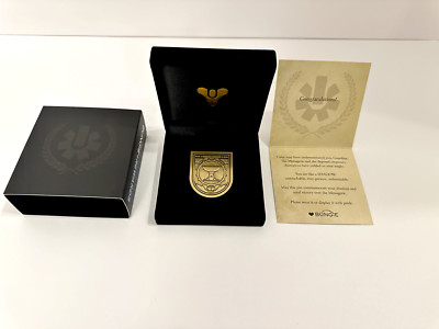 Destiny 2 Shadow Seal Title Pin - Bungie Reward Medallion RARE RETIRED