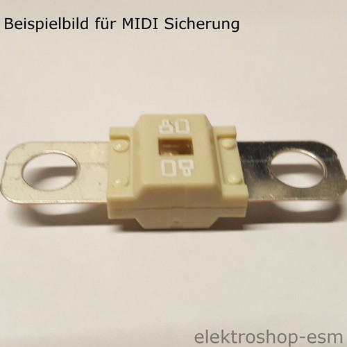 Produktbild von Sicherungshalter Kfz Midi Sicherungshalter Set - 4 Halter Sicherungen 40A/50A/60A/80A Für Auto, LKW & Boot Kfz Sicherungshalter Set