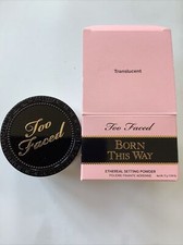 TOO FACED Born This Way Ethereal Setting Powder TRANSLUCENT Full Size NIB