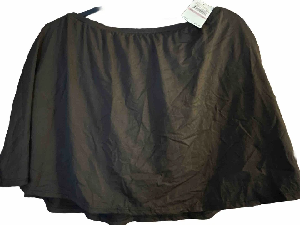 Michael Kors MK Bark/Brown Skirted Swim Bottom Skort - Size 22W NWT - Image 4 of 4