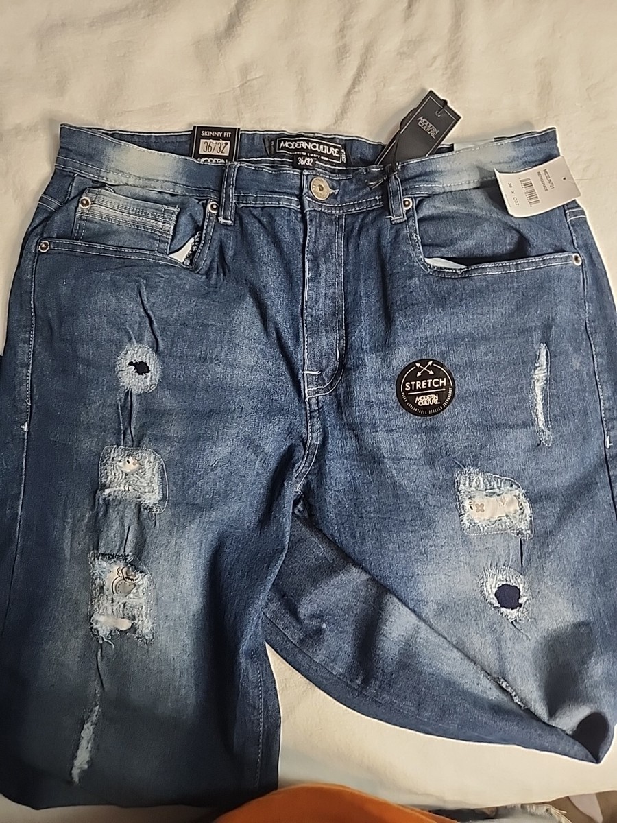 Modern Culture Men's Performance Denim Jeans Dark Wash Sz 50 X 32