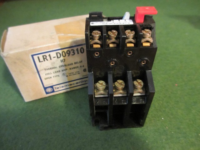 Relais De Surcharge Thermique Telemecanique LR1-D09310 - Neuf