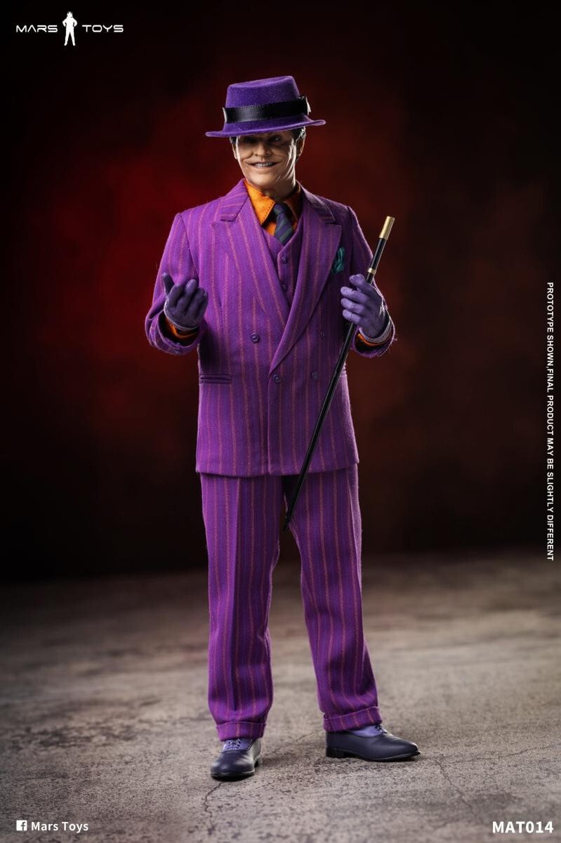 Mars MAT014 1/6 Batman 1989 JOKER J Nicholson 12'' Action Figure
