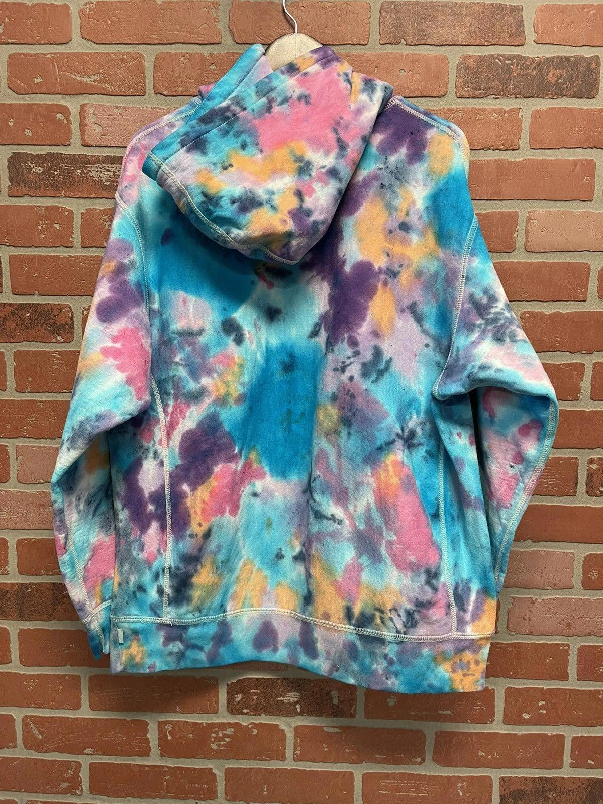 Taglia M Felpa con cappuccio Supreme Cross Box Logo "Tie Dye"