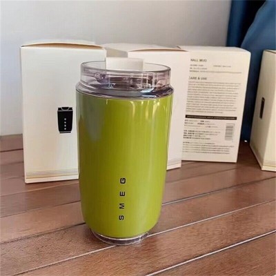 240ml For SMEG Thermos Kaffeebecher Edelstahl Reisebecher Wasserflasche isoliert