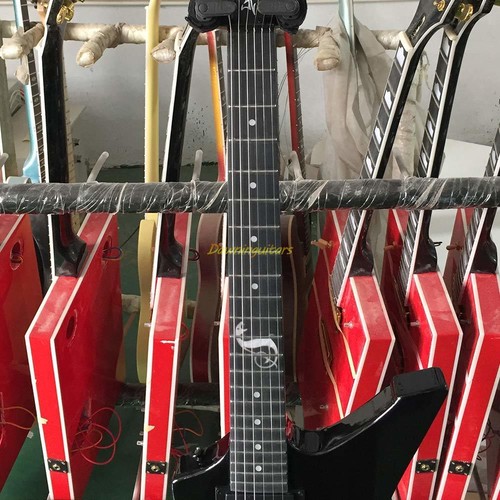 Guitarra Eléctrica Custom Explorer James Hetfield Snakebyte Metallica Pastilla Activa - Imagen 8 de 9