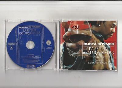 Busta Rhymes Feat. P. Diddy & Pharrell - Pass The Courvoisier Part II CD, Single