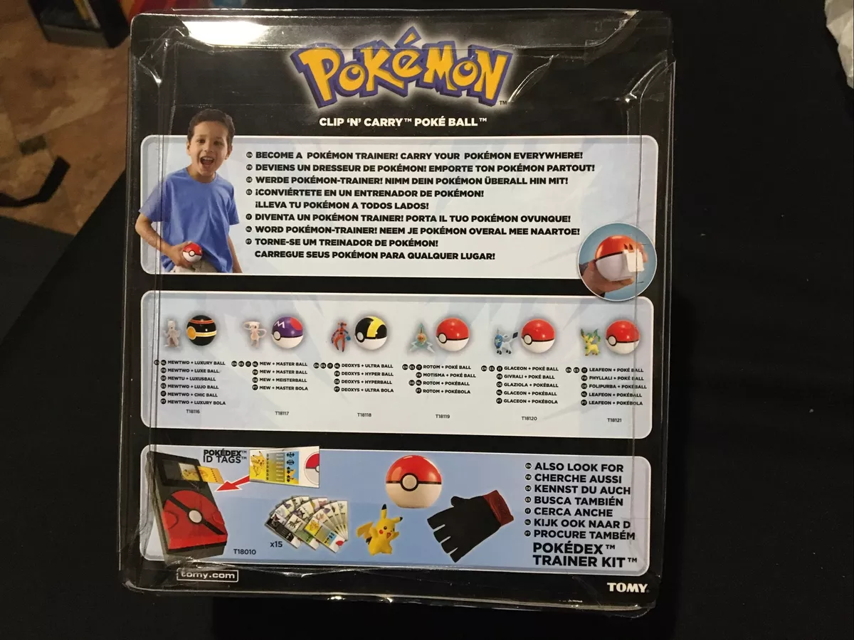 Tomy Pokemon Clip n Carry Pokeball Deoxys with Ultra Ball Figure Set - US