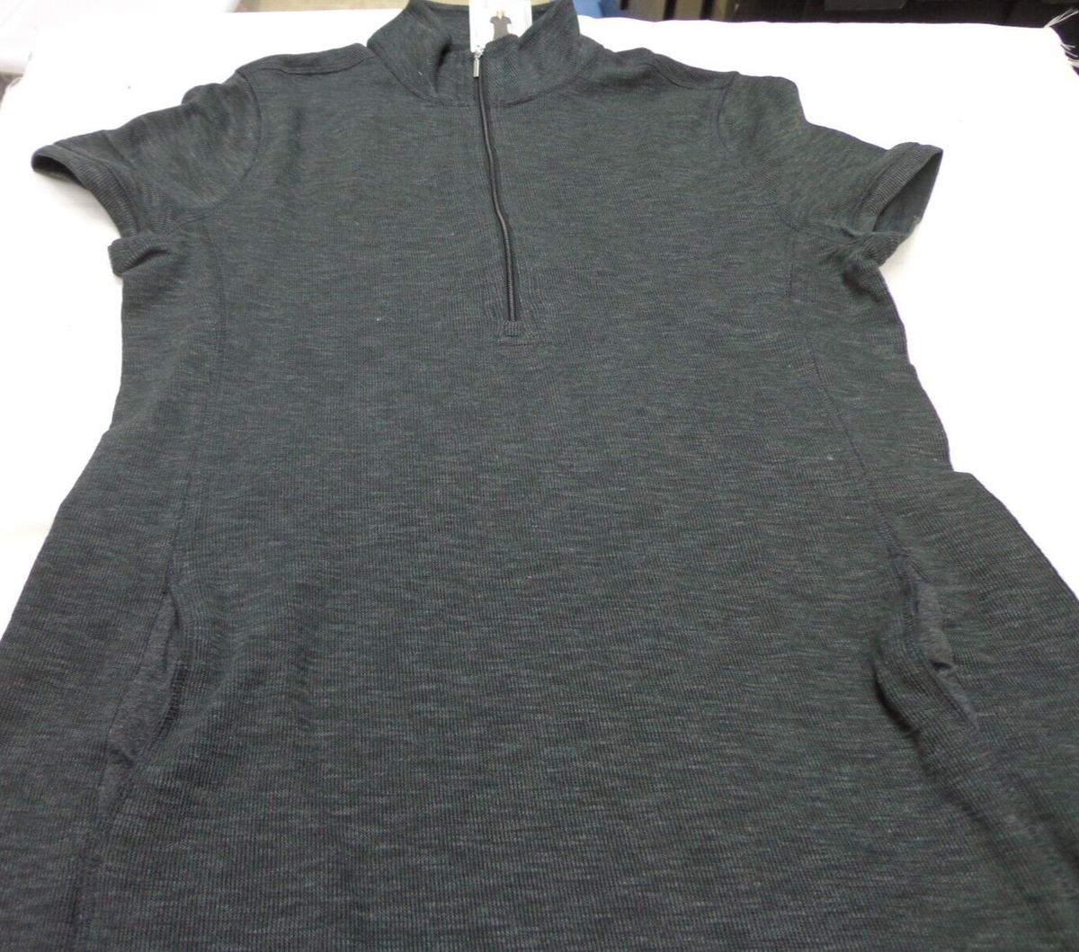 Legendary Outfitters Quarter Zip Knit Dress with Pockets in Black Size XL  NEW | eBay