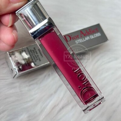 New Dior Addict Stellar Plumping Shine Lip Gloss~754 magnify~Full size~Rare