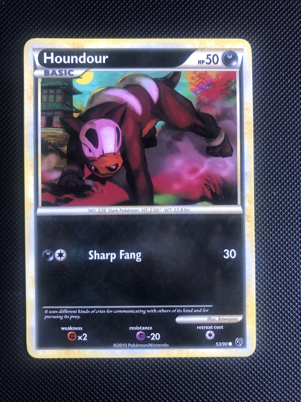 53/90 | Houndour | Undaunted | Pokemon Card | Near Mint