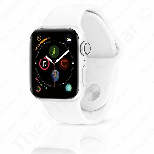 Apple Watch SE MYDQ2LL/A 44mm Aluminum 32GB WiFi Bluetooth GPS Silver White  190199758759 | eBay