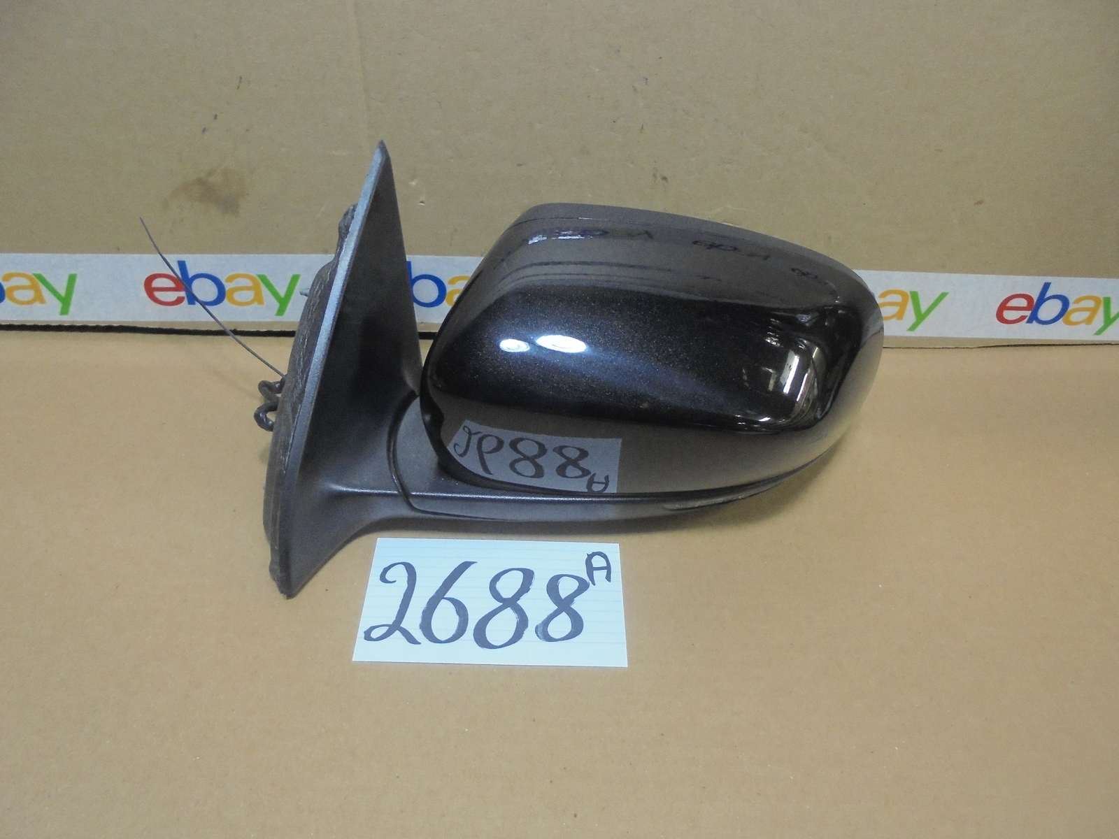 11 - 15 JEEP CHEROKEE DRIVER side Mirror Used Power Black #2688-A