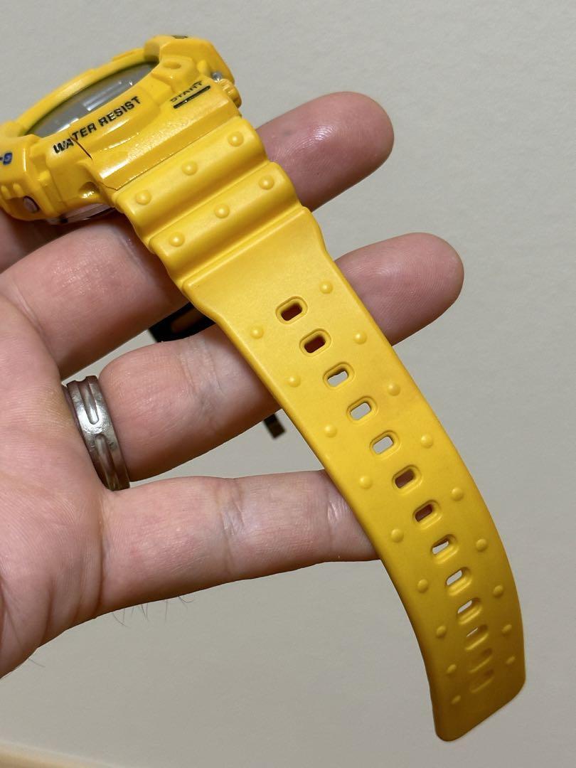 First Generation Yellow Frog Dw-6300-9 Frogman Full Original First Generation Yellow Frog Dw-6300-9 Frogman Full Original