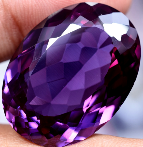 VVS 54.60 Ct Natural Color Change Alexandrite Flawless Certified Loose Gemstone