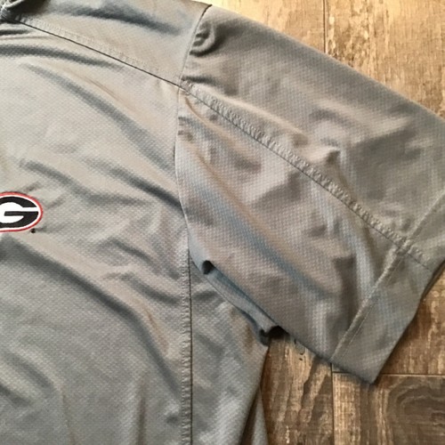 Georgia Bulldogs Polo Mens 1XB Stretch Performance Golf Casual Cutter And Buck - Picture 3 of 15