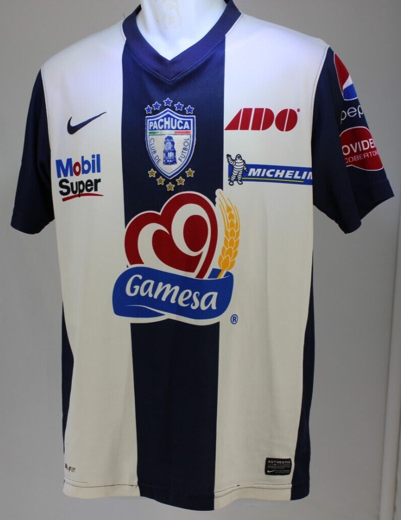 Pachuca FC Authentic Nike Jersey Size Medium 2010-2011 T | eBay