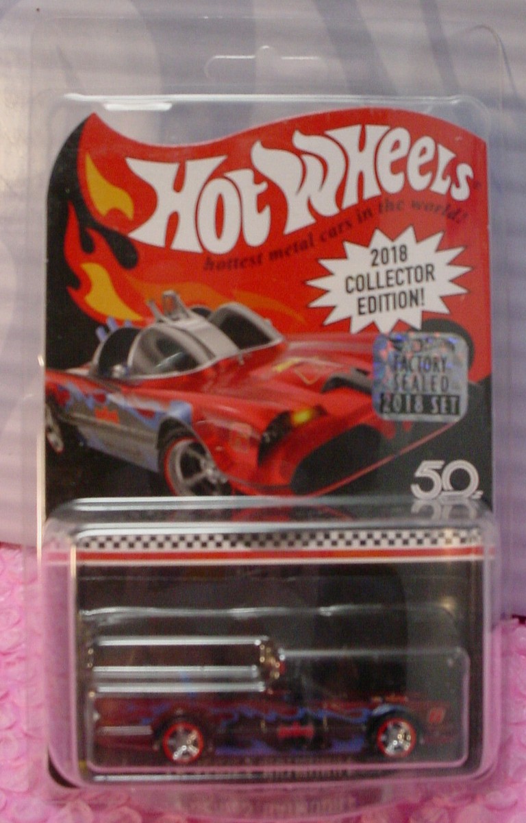 RLC Hot Wheels 2018 COLLETOR EDITION ∞ red;zamac∞real riders