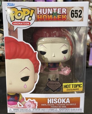 Funko Pop! Hisoka Diamond Hot Topic Exclusive Hunter X Hunter IN