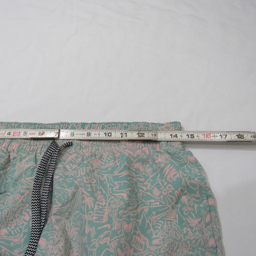 Nike Men’s Shark Lap 7” Volley Swim Trunks Tropical Twist Green Pink Shorts M - Picture 5 of 9