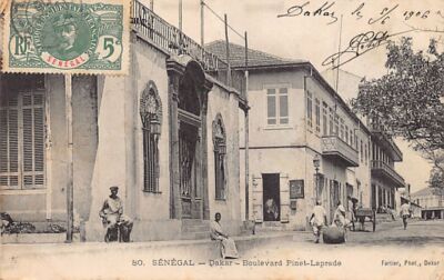 Senegal - DAKAR - Pinet-Laprade Boulevard - Publ. Fortier 80
