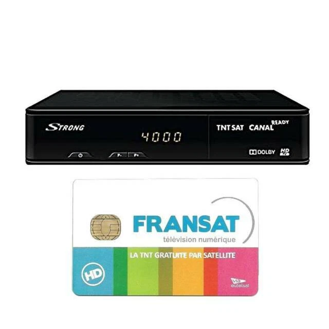 STRONG SRT 7405 Récepteur HD FRANSAT - Noir
