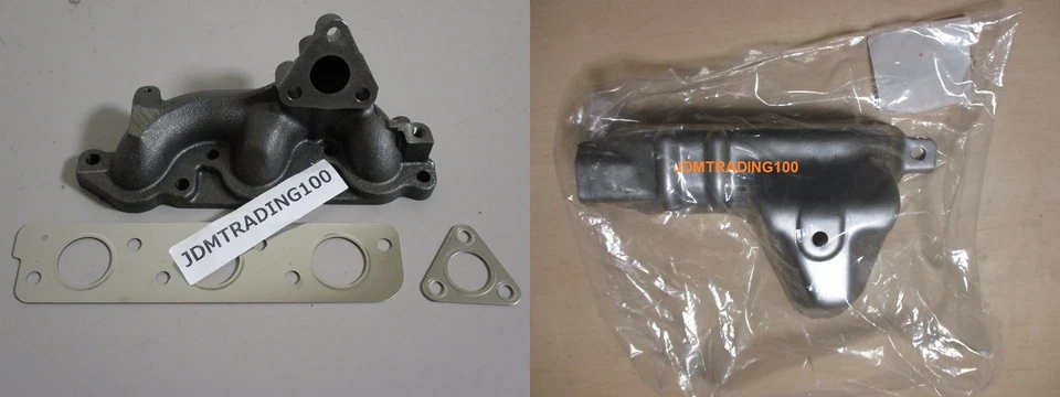 SUZUKI JIMNY JA22W COLECTOR DE ESCAPE Y JUNTA Y JUEGO DE CUBIERTA K6A JUEGO DE 4 SAMURAI Foto 2 de 4