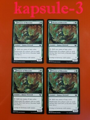 4x Weaver of Blossoms | Innistrad Crimson Vow | MTG Magic Cards | eBay