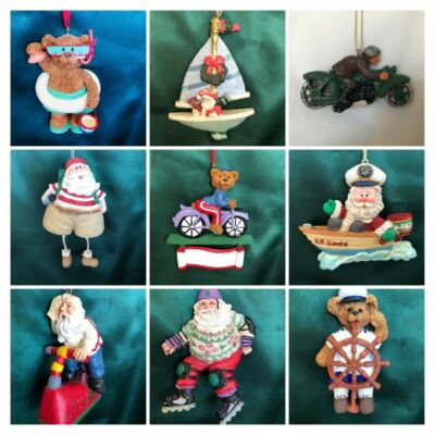 Triple Dazzle Assorted Mini Finial Christmas Ornaments ...
