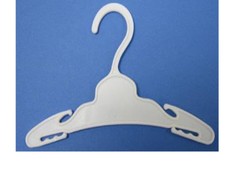 Set of Three 7 Inch Doll Clothes Hangers Fits 18" Dolls