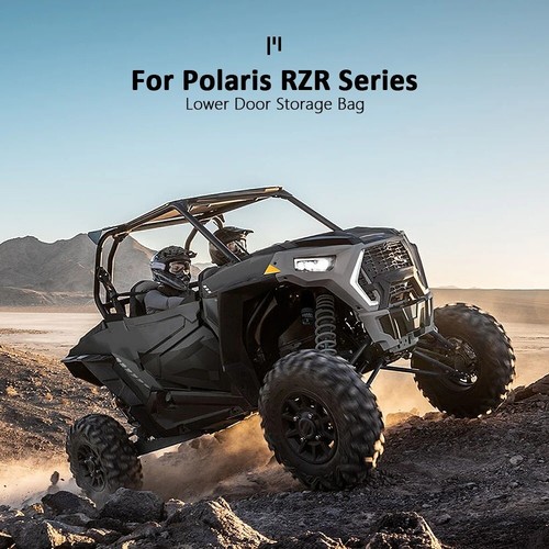 For Polaris RZR XP 4 New UTV Accessories Side Lower Door Storage Tool Bags Kit - Picture 2 of 7