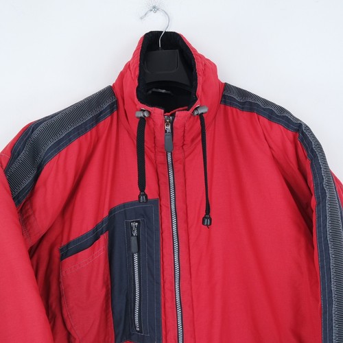 Chaqueta cortavientos para hombre talla XL MCNEAL SPORTS roja Windcheater - Imagen 5 de 11