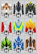 RC Body Wrap Kit for Losi 1/24 Micro-B - MicroB Micro B - RC Sticker Decal