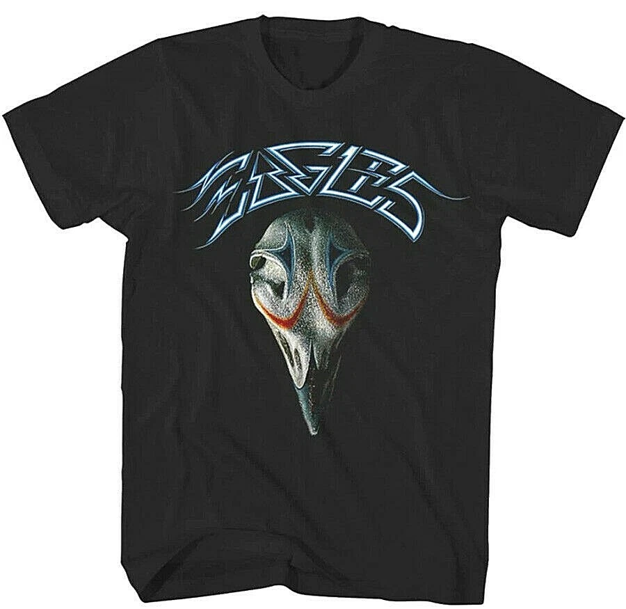 New Authentic The Eagles Band Greatest Hits Album Lightweight Black T-Shirt